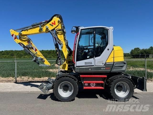 Wacker Neuson EW 100 Ratiniai ekskavatoriai