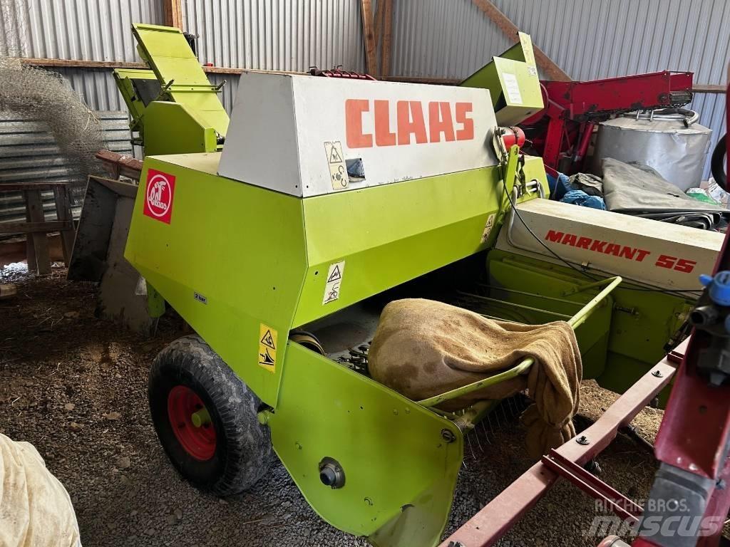 CLAAS Markant 55 Stačiakampių ryšulių presai