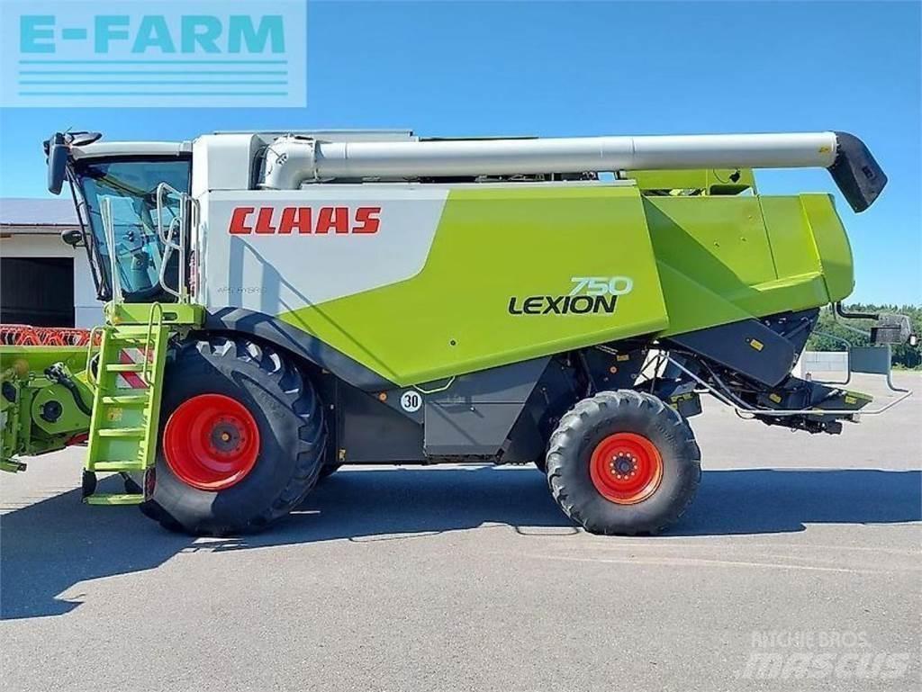 CLAAS lexion 750 Derliaus nuėmimo kombainai