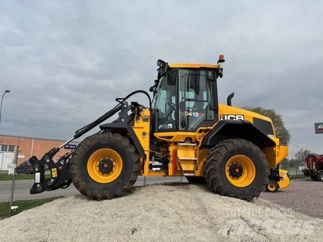 JCB 413 S Naudoti ratiniai krautuvai
