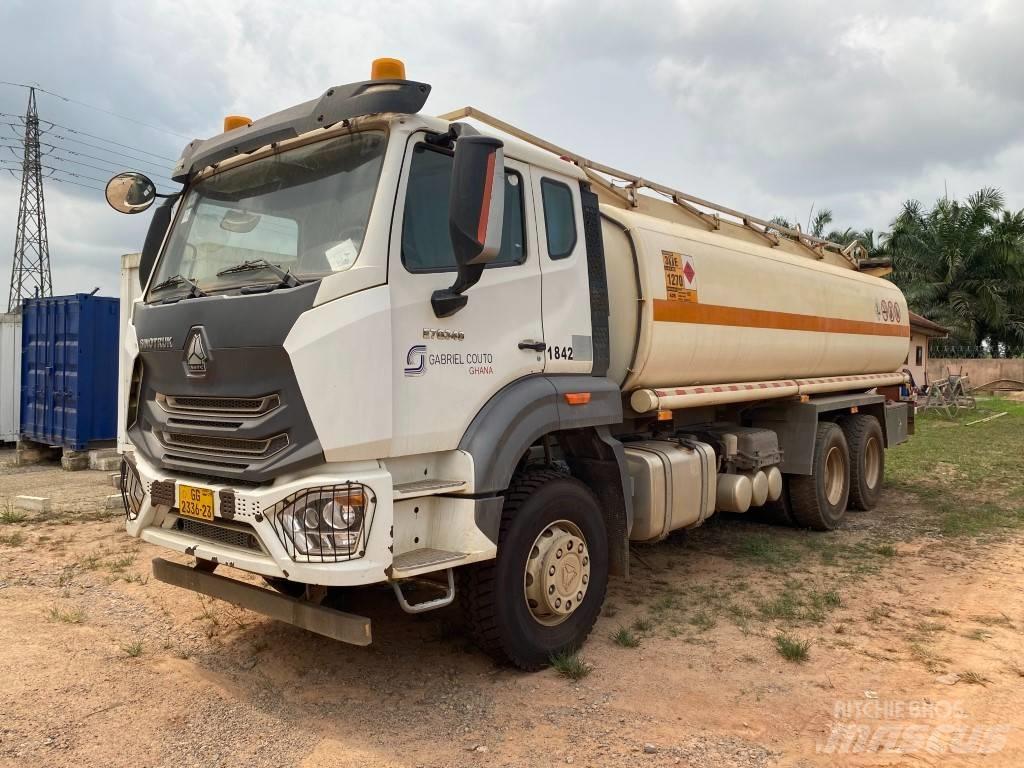  SINOTRUCK E7G340 Automobilinės cisternos
