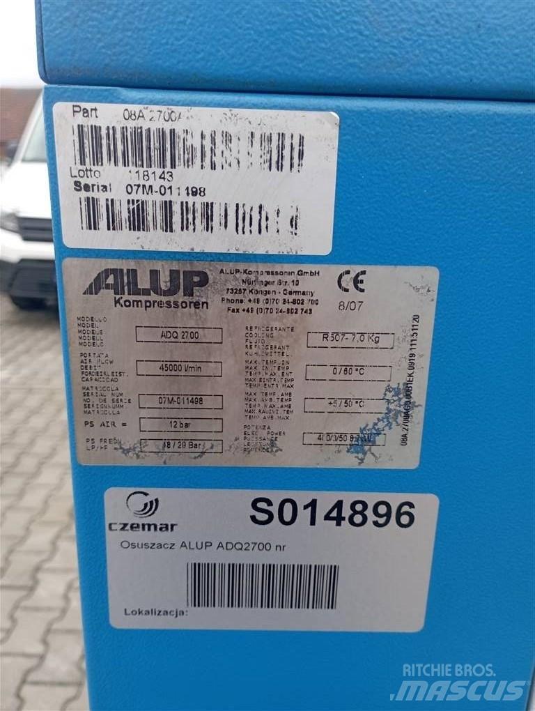 Alup ADQ2700 Kompresuoto oro džiovintuvai