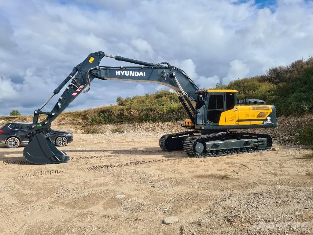 Hyundai HX300AL Vikšriniai ekskavatoriai
