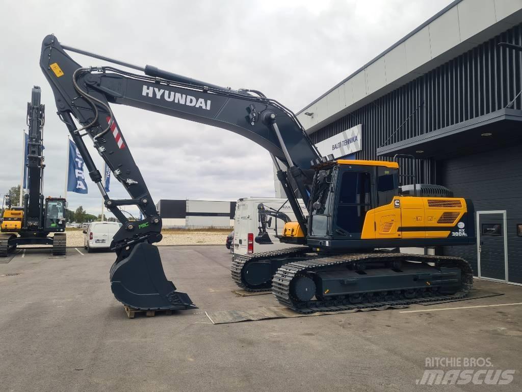 Hyundai HX300AL Vikšriniai ekskavatoriai
