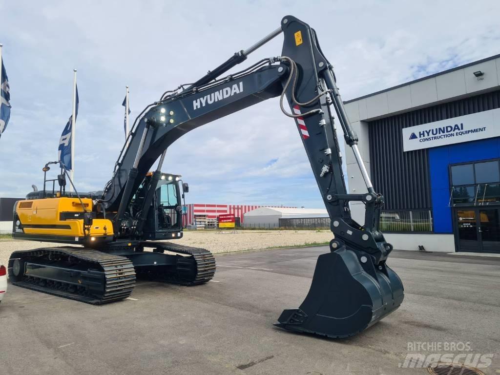 Hyundai HX300AL Vikšriniai ekskavatoriai