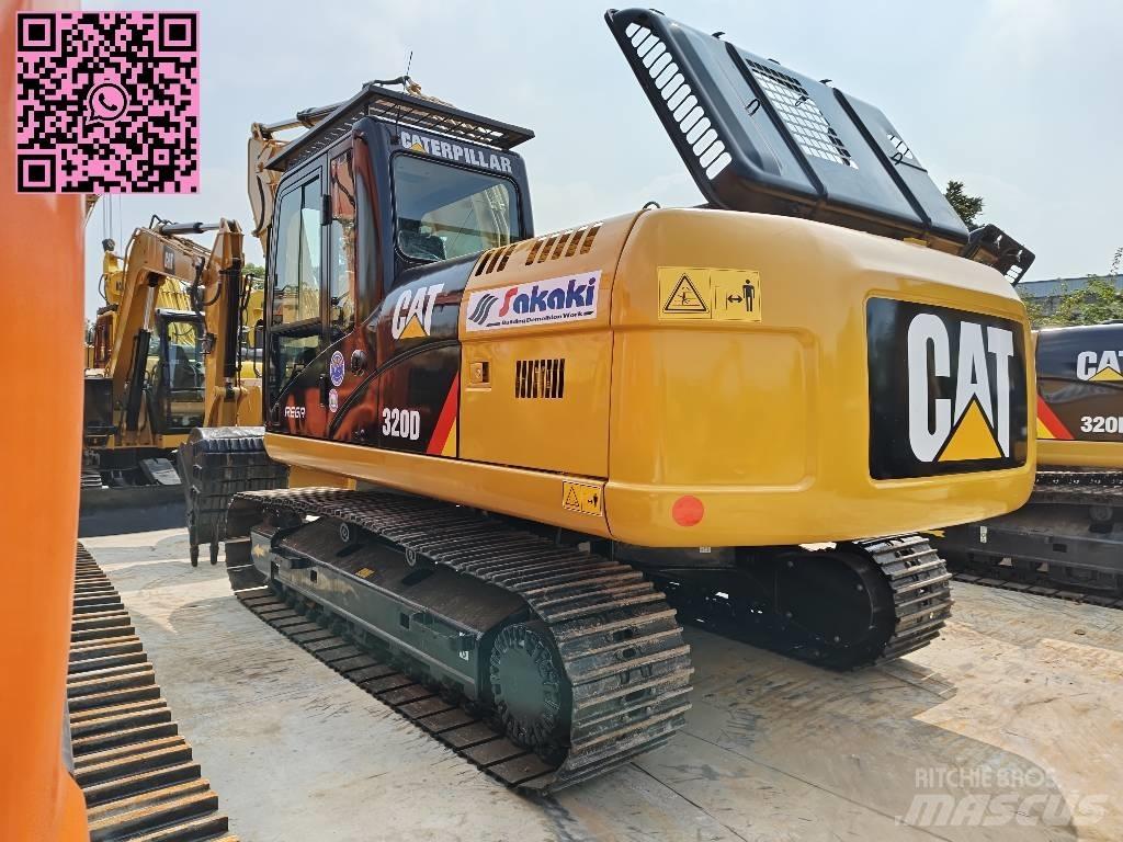 CAT 320D Vikšriniai ekskavatoriai