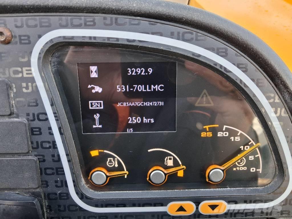 JCB 531-70 Teleskopiniai krautuvai
