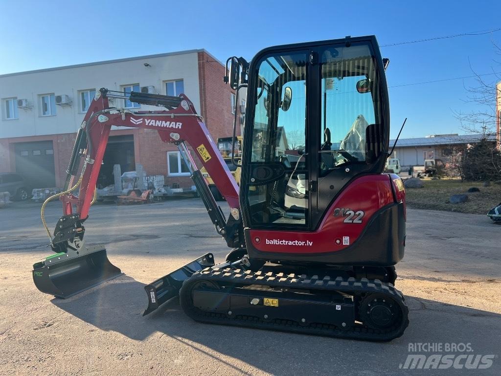 Yanmar SV 22 Mini ekskavatoriai < 7 t