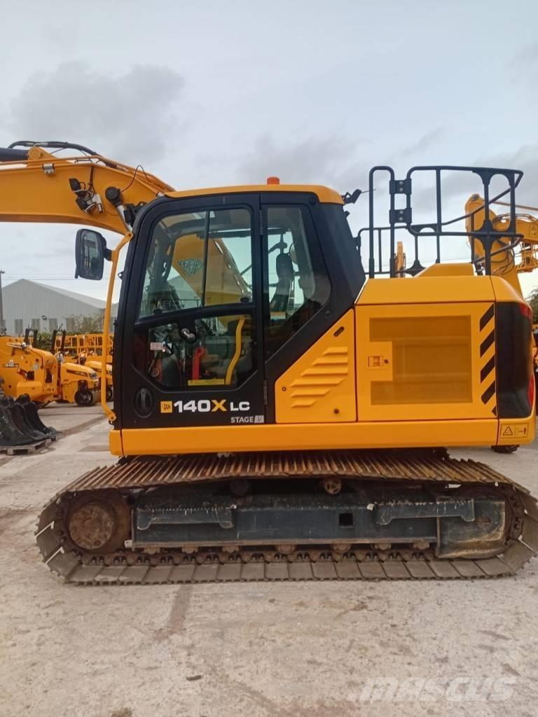 JCB 140X LC Vikšriniai ekskavatoriai