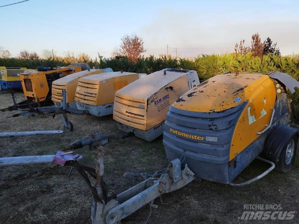 Putzmeister 760 Betono poliravimo technika
