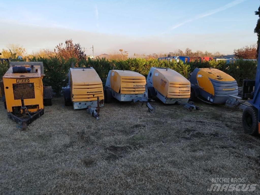 Putzmeister 760 Betono poliravimo technika