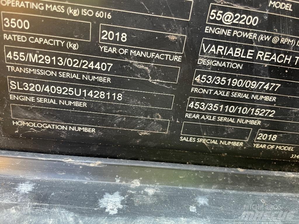 JCB 535-125 Teleskopiniai krautuvai