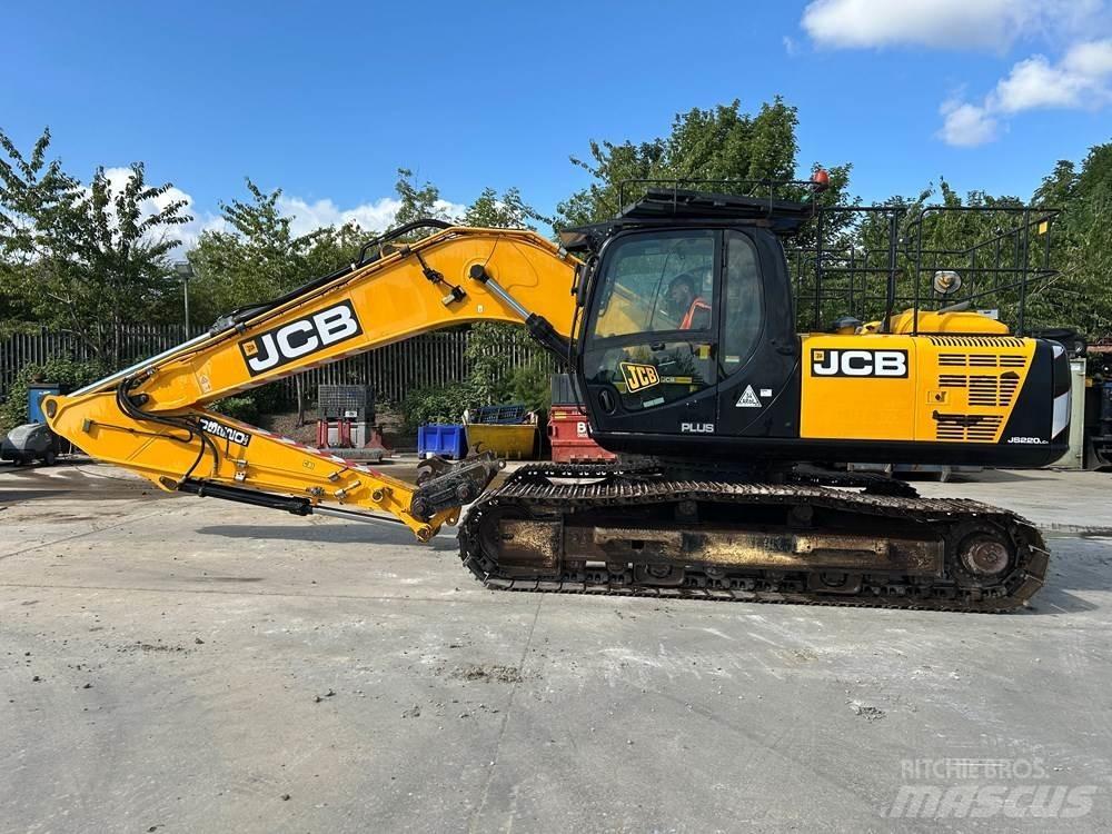 JCB JS220 LC Vikšriniai ekskavatoriai