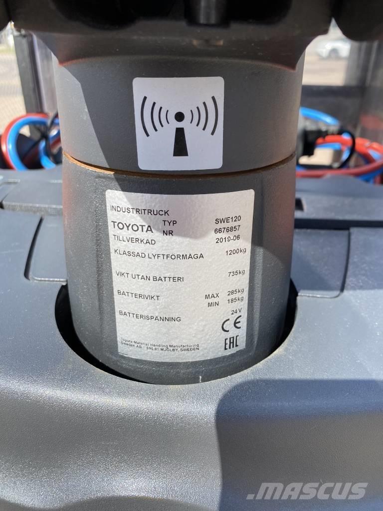 Toyota SWE 120 Rankiniai vėžimėliai