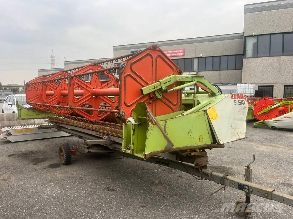CLAAS SOIA 510 Derliaus nuėmimo kombainų galvos