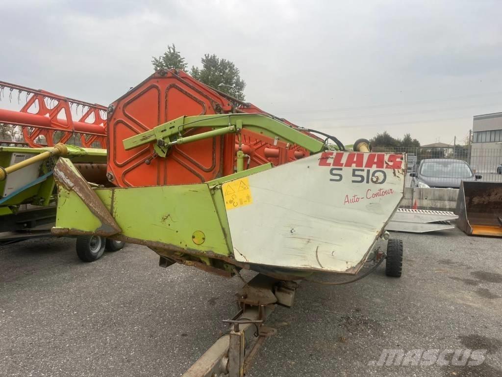 CLAAS SOIA 510 Derliaus nuėmimo kombainų galvos