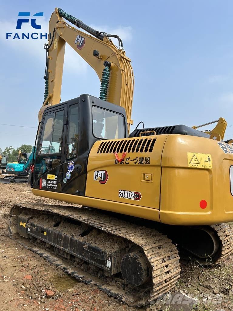 CAT 315d2gc Vikšriniai ekskavatoriai