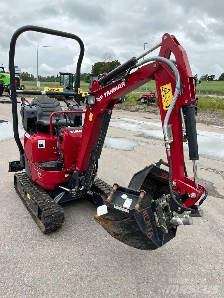Yanmar Vio 12 Mini ekskavatoriai < 7 t