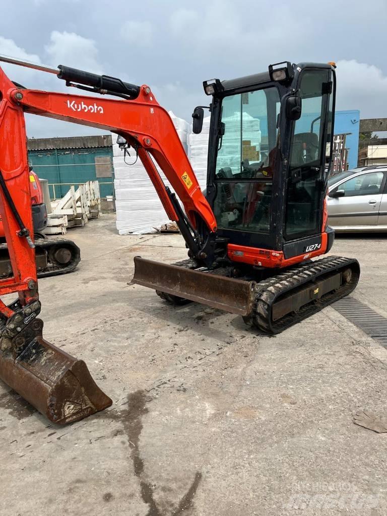 Kubota U 27-4 Mini ekskavatoriai < 7 t