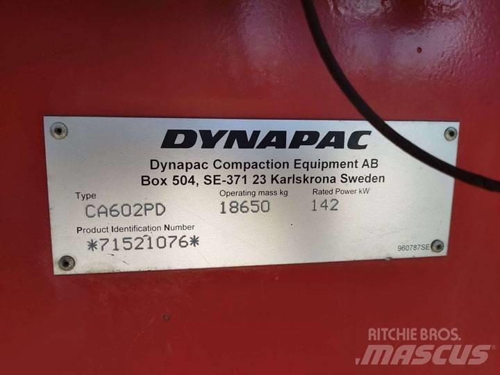 Dynapac CA602PD Vieno būgno volai