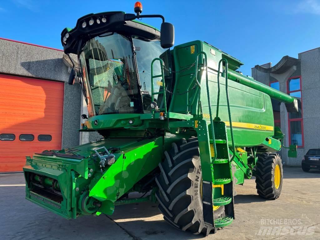 John Deere W 650 Derliaus nuėmimo kombainai