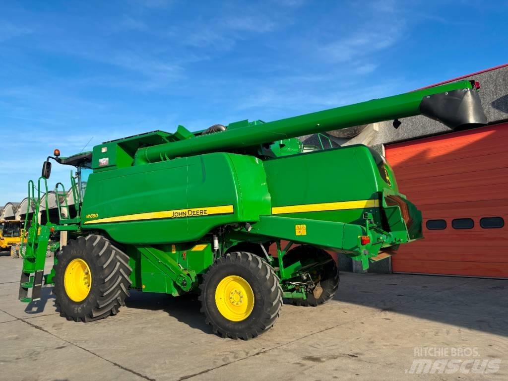 John Deere W 650 Derliaus nuėmimo kombainai