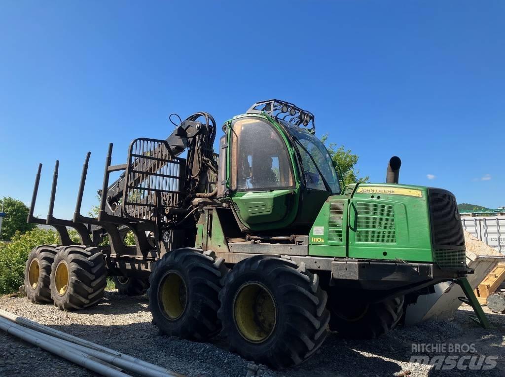 John Deere 1110 E Naudoti miškovežiai (Forvarderiai)