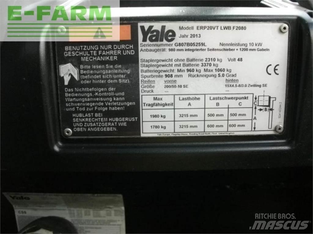 Yale erp 20 vt lwb Šakiniai krautuvai - Kita