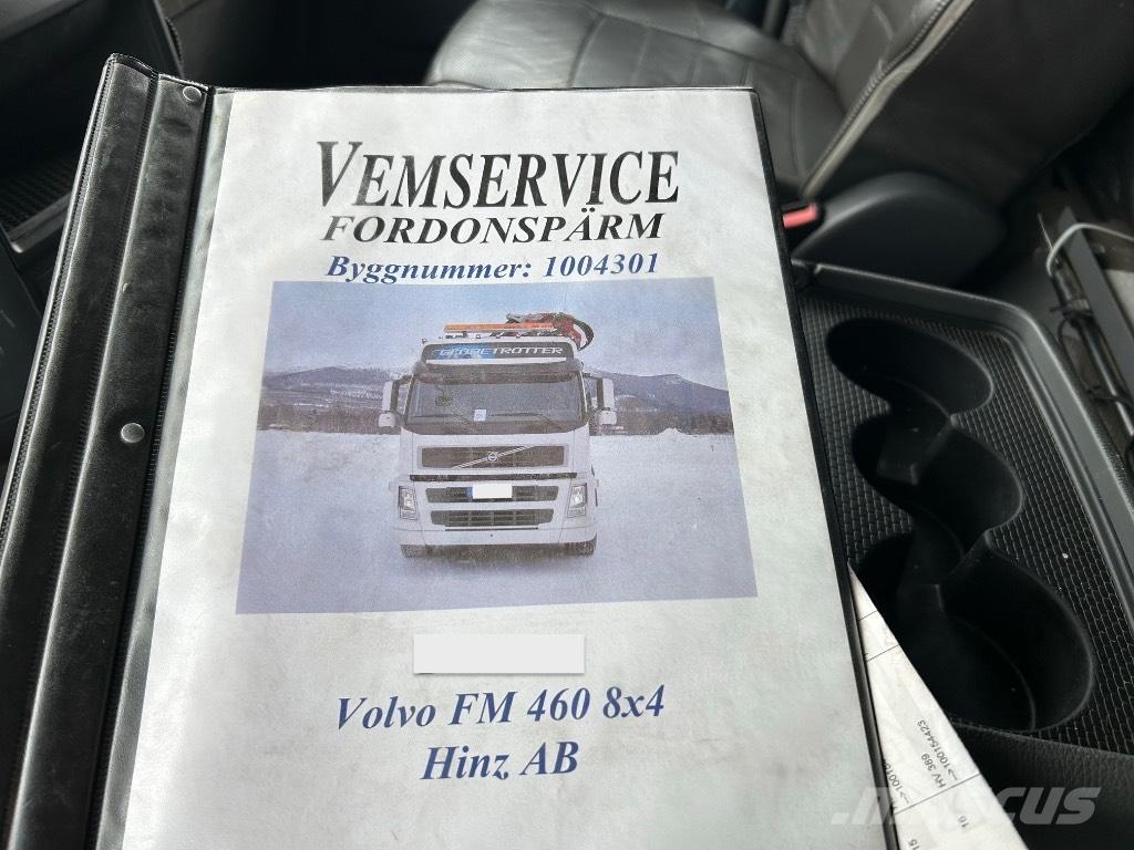 Volvo FM 460 Automobiliniai kranai