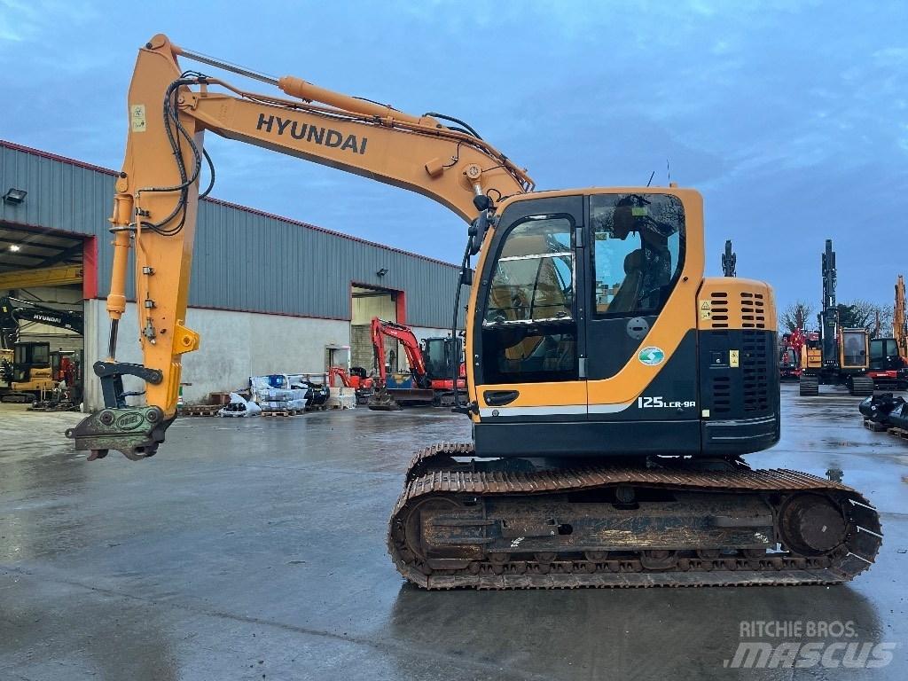 Hyundai R125LCR-9A Vikšriniai ekskavatoriai
