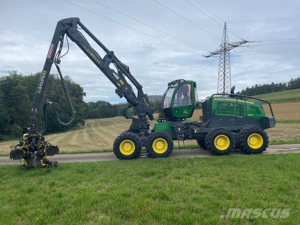 John Deere 1270G 8WD Miško technika (Harvesteriai)