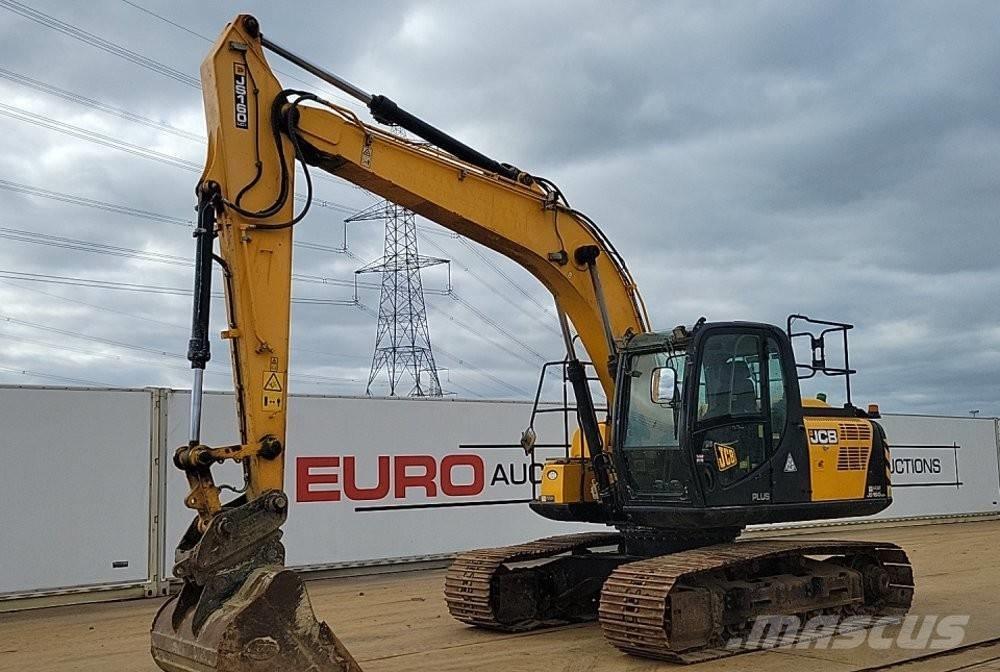 JCB JS 160 LC Vikšriniai ekskavatoriai