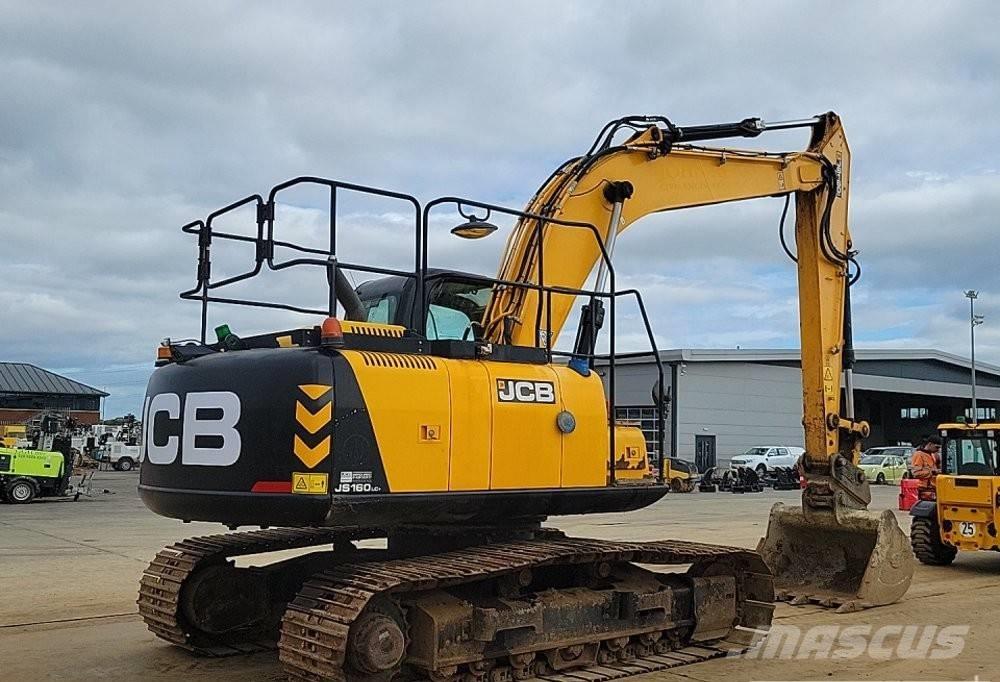 JCB JS 160 LC Vikšriniai ekskavatoriai