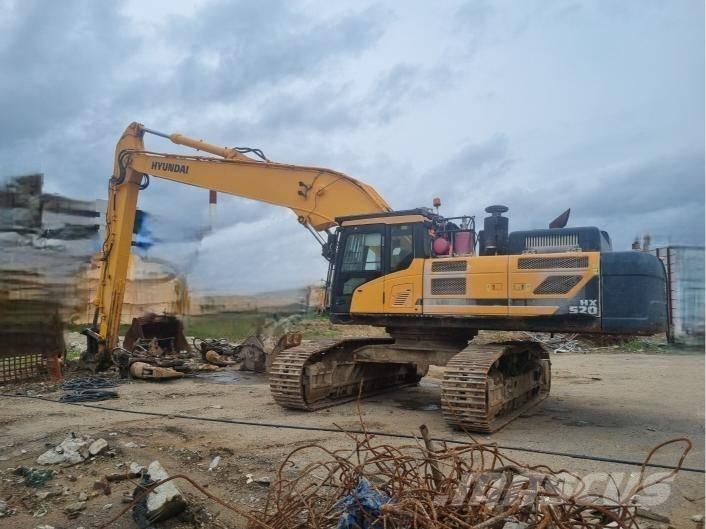 Hyundai HX 520 L Vikšriniai ekskavatoriai