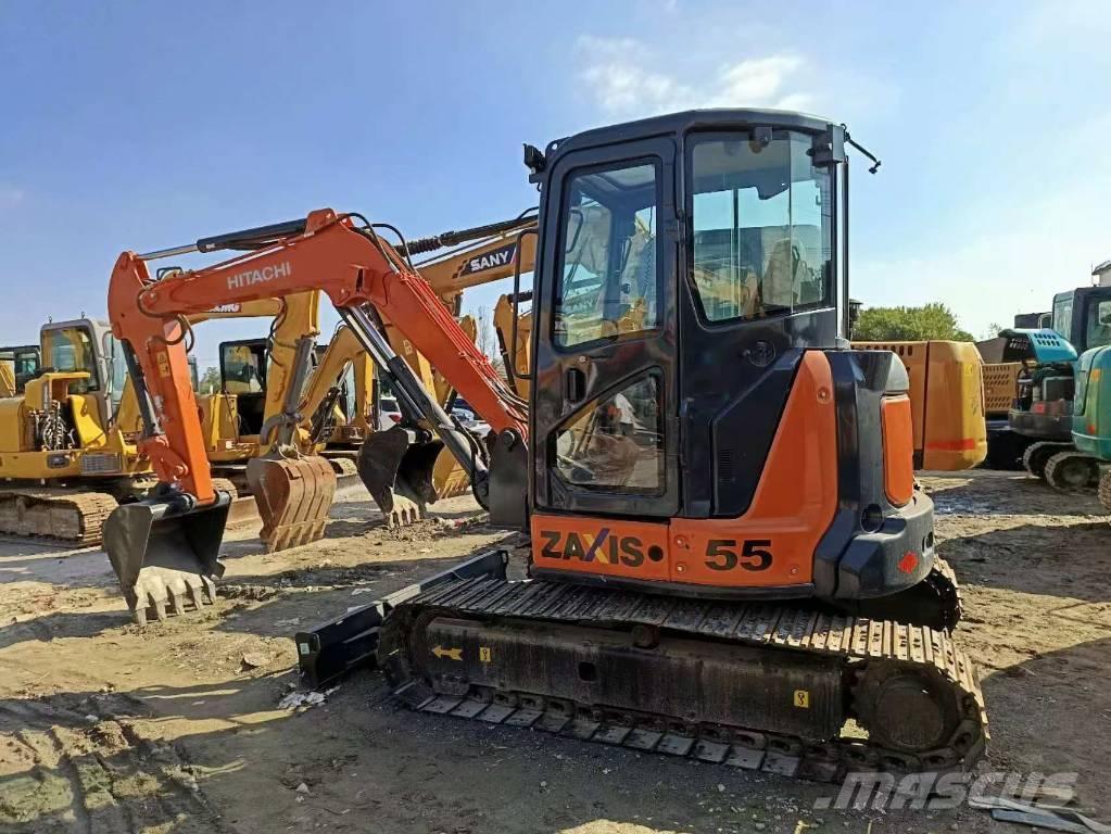 Hitachi ZX 55 Mini ekskavatoriai < 7 t