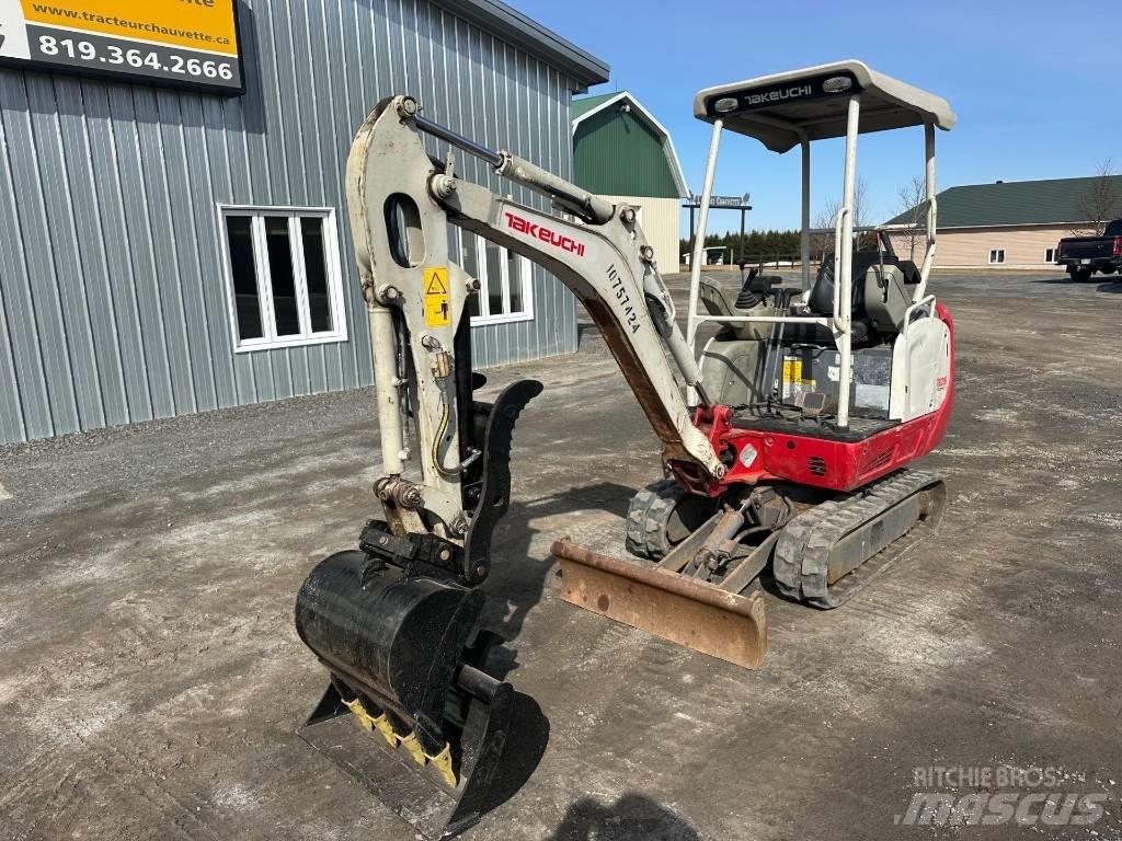 Takeuchi TB 216 Mini ekskavatoriai < 7 t