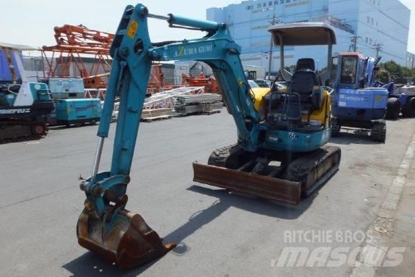 Kubota U-30-3S Mini ekskavatoriai < 7 t