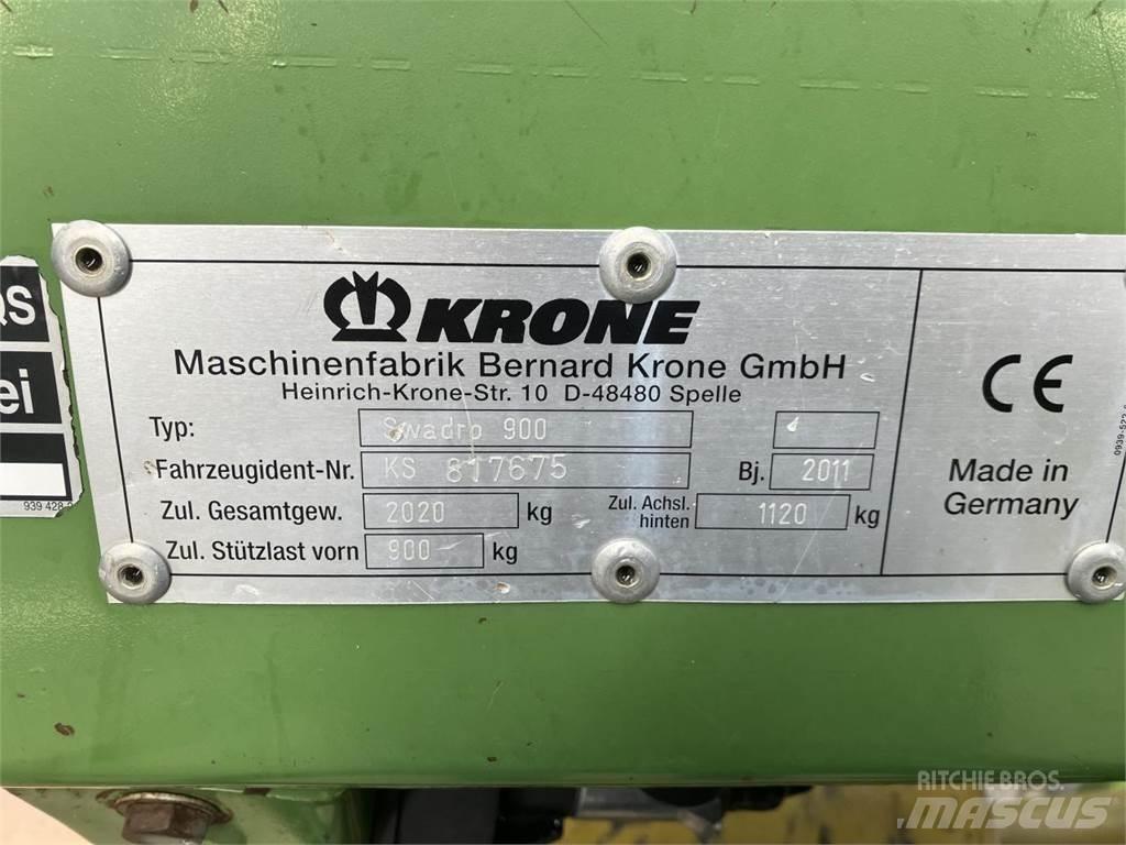 Krone SWADRO 900 Pradalges formuojantys padargai