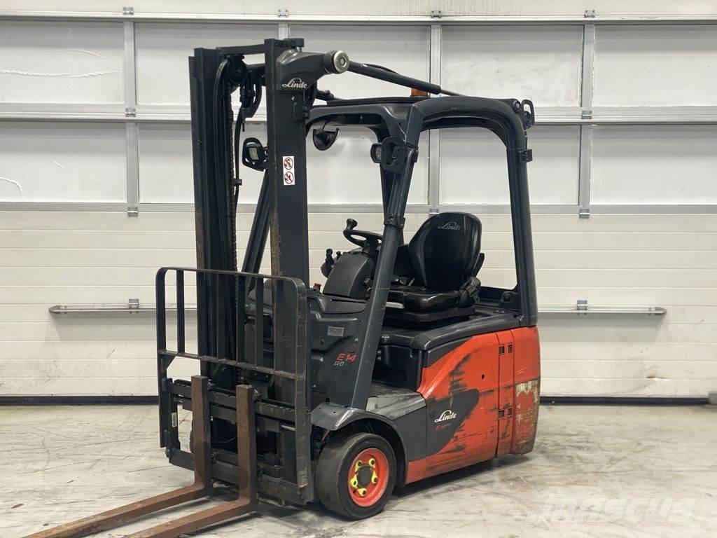Linde E14-02 Elektriniai šakiniai krautuvai