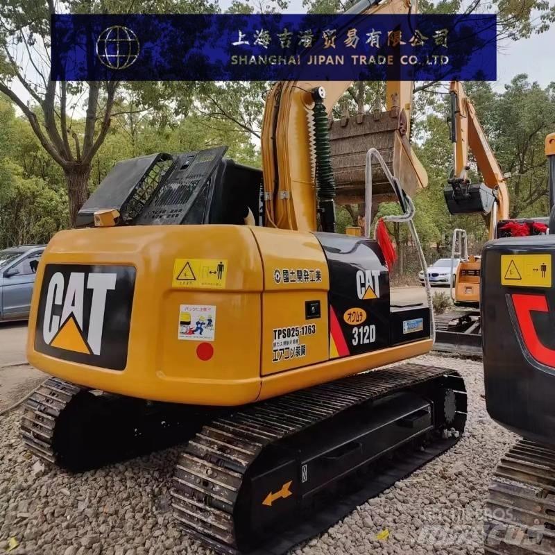 CAT 312 D Vikšriniai ekskavatoriai