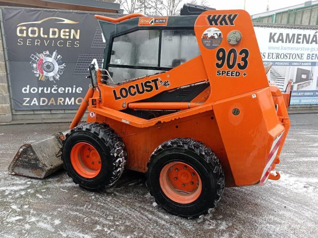 Locust WAY 752 Naudoti ratiniai krautuvai
