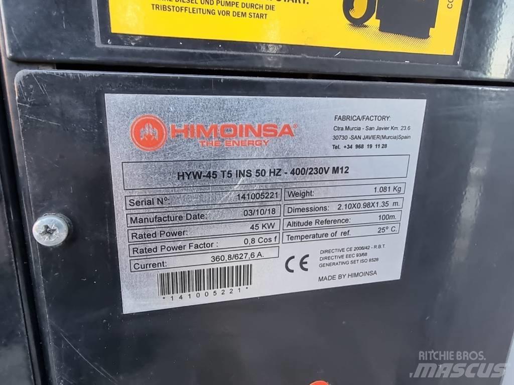 Himoinsa HYW 45 Dyzeliniai generatoriai
