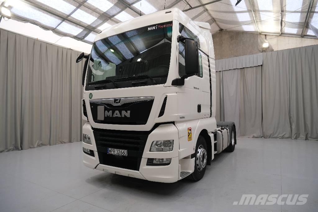 MAN TGX 18.470 Naudoti vilkikai