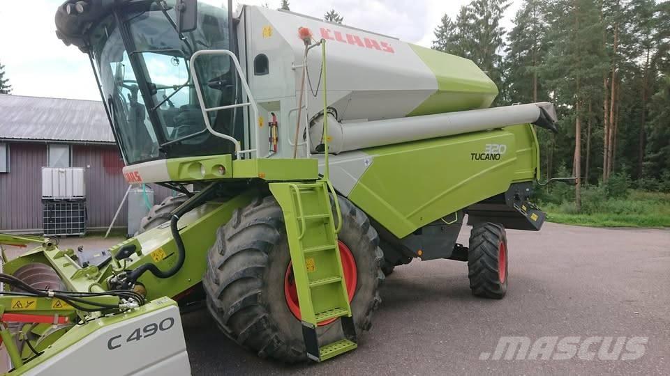 CLAAS Tucano 320 Derliaus nuėmimo kombainai