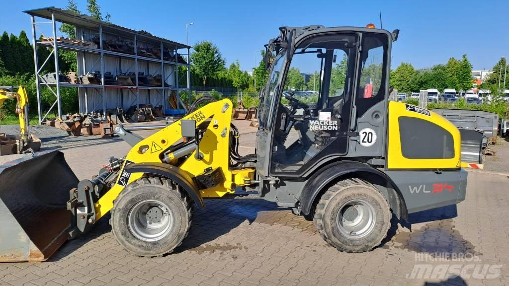 Wacker Neuson WL34 Naudoti ratiniai krautuvai