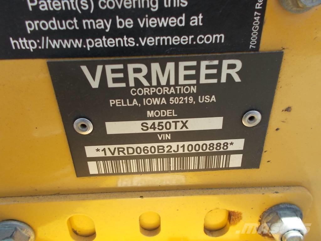 Vermeer S450TX Krautuvai su šoniniu pasukimu