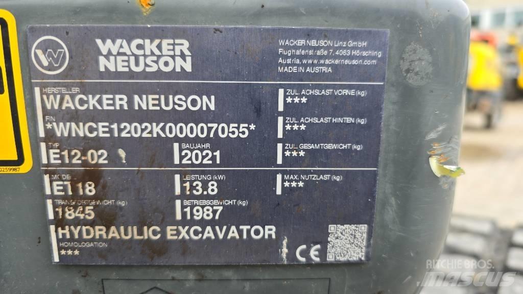 Wacker Neuson ET18 Vikšriniai ekskavatoriai