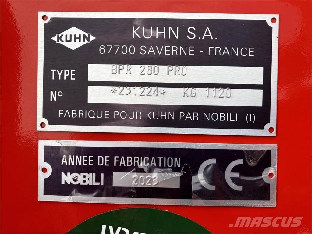 Kuhn BPR 280 Pro Ganyklų šienapjovės / rėžtuvės