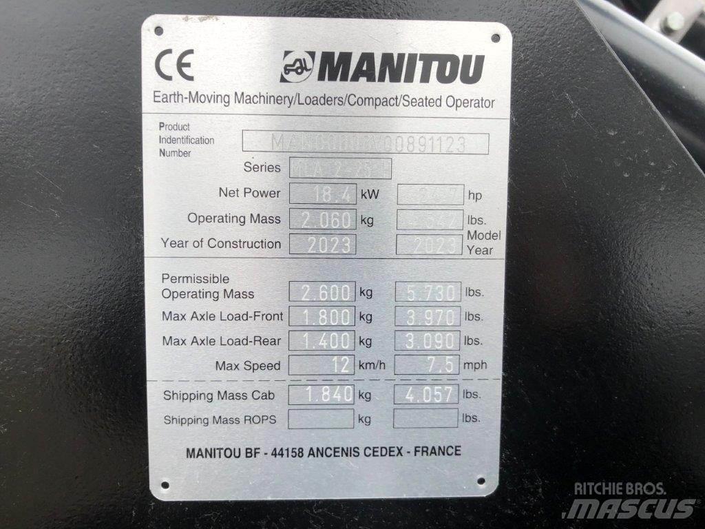 Manitou MLA 2-25 H Žemės ūkis - Kita