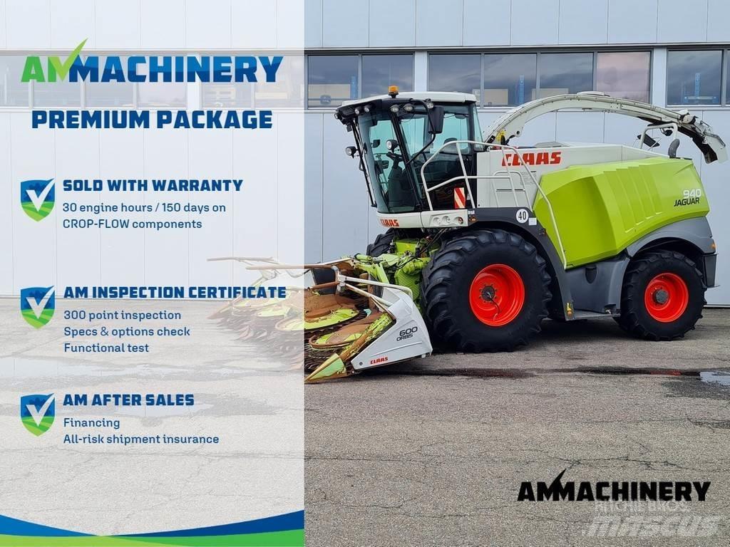 CLAAS Jaguar 940 Pašarų ruošimo technika